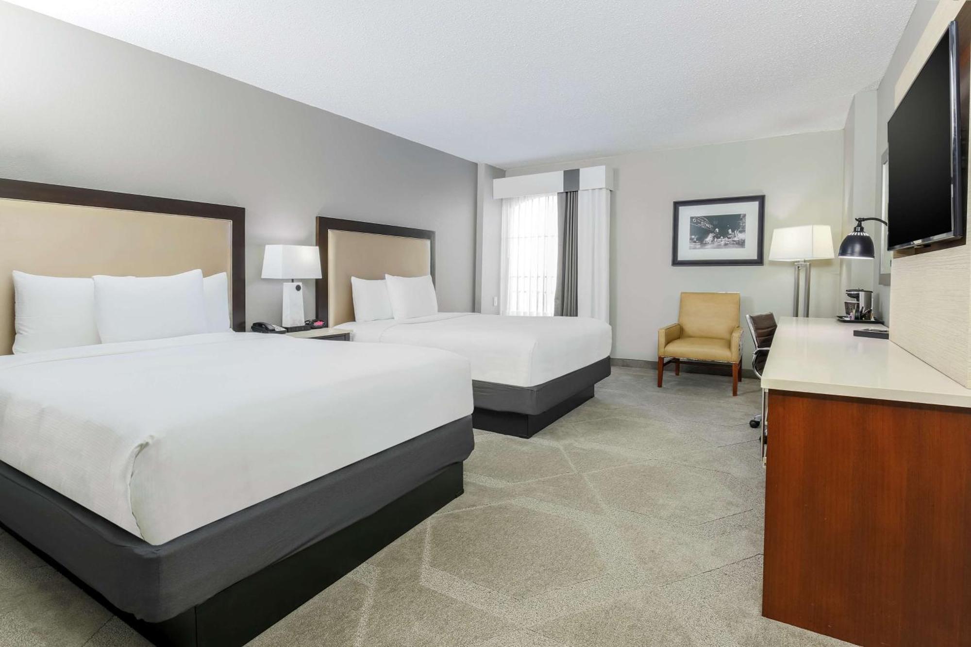 Queen Room with Two Queen Beds with Roll-In Shower - Disability Access