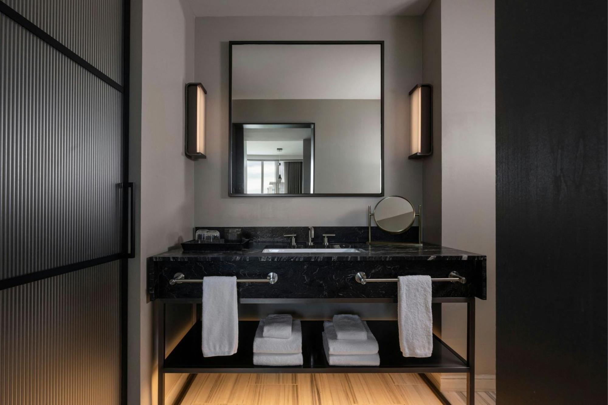 One-Bedroom Suite with One King Bed, City View, and Balcony