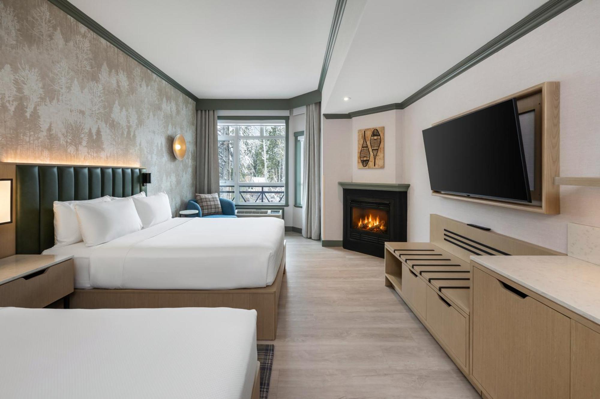 Premier Two Queens Fireplace