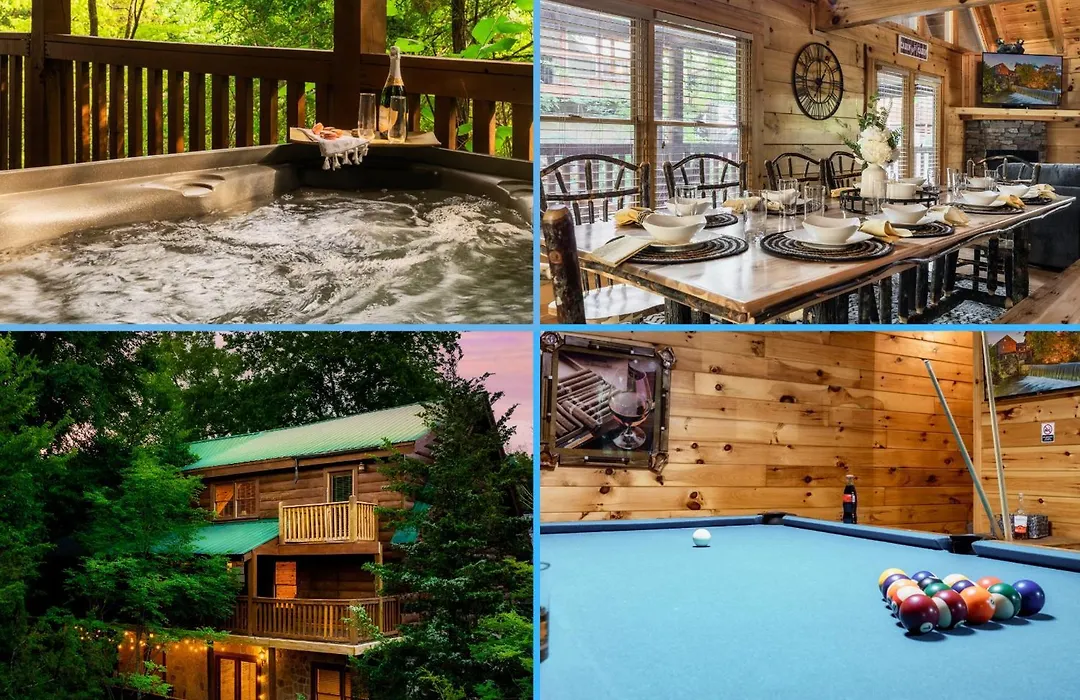 Pet Friendly, Sauna, Jacuzzi Suites, Hot Tub, Dollywood, Game Room, Sleeps 14-1