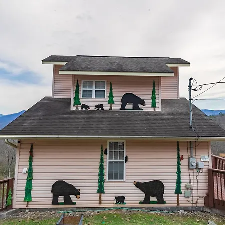 Heavenly View - Bear Themed Cabin, Hottub, Dog-Friendly, Near Gatlinburg-3