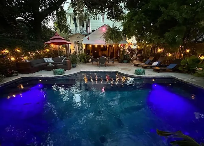 The Dragonfly Treme-Close To French Quarter-Heated Salt Pool New Orleans