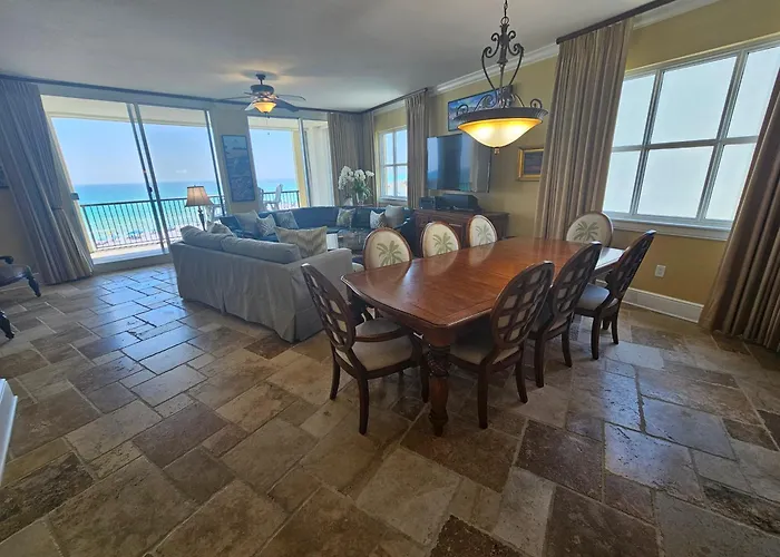 Bella Riva 409 4 Bedroom Beachfront Beach Set Up Included Fort Walton Beach