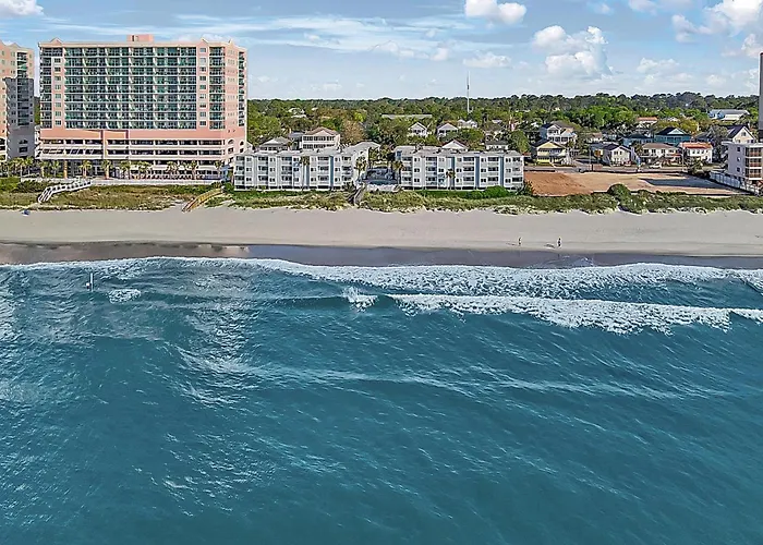 Oceanfront 2Bd | Ground Floor | Pool | Full Kitchen | In-Unit Washer/Dryer Myrtle Beach
