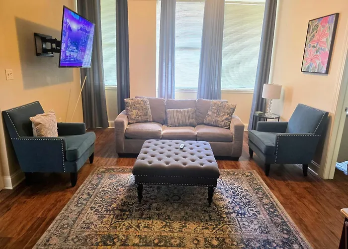 Beautiful Walk To French Quarter, Pool, Gym, View Apartment New Orleans