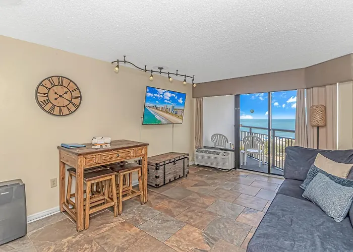 Oceanview 1 Bedroom Suite Landmark Resort 548 Perfect For A Couple Or Party Of 4 Myrtle Beach